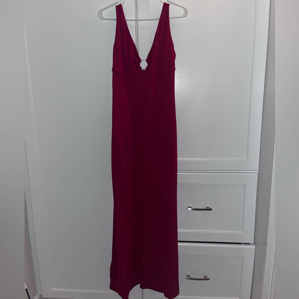 Red Evening Gown - St John Evening by Marie Gray